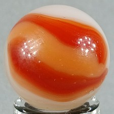 Vintage Vitro Bullseye Marble .60 Inches Mint Condition Combined Shipping