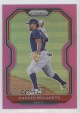 2021 Panini Prizm Tier III Pink Prizm Xander Bogaerts #215 0c2