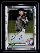 2020 Bowman Chrome #CPA-PR Paul Richan Prospect Autographs
