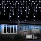 360 LED Christmas Icicle Lights, 29.5 FT 8 Modes Curtain Fairy Lights with 60 Dr