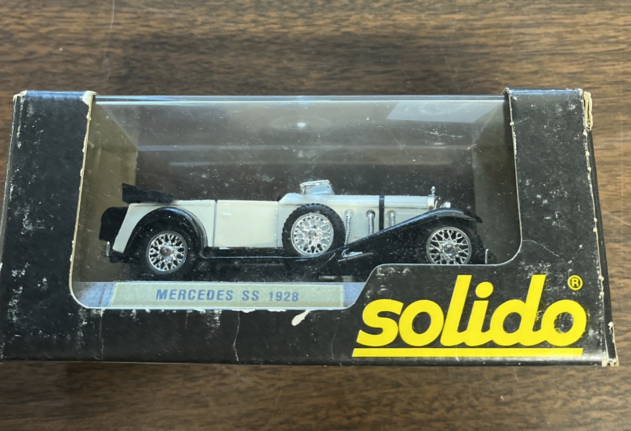 Solido Mercedes Ss Cabriolet Soft-top 1928 1:43 132
