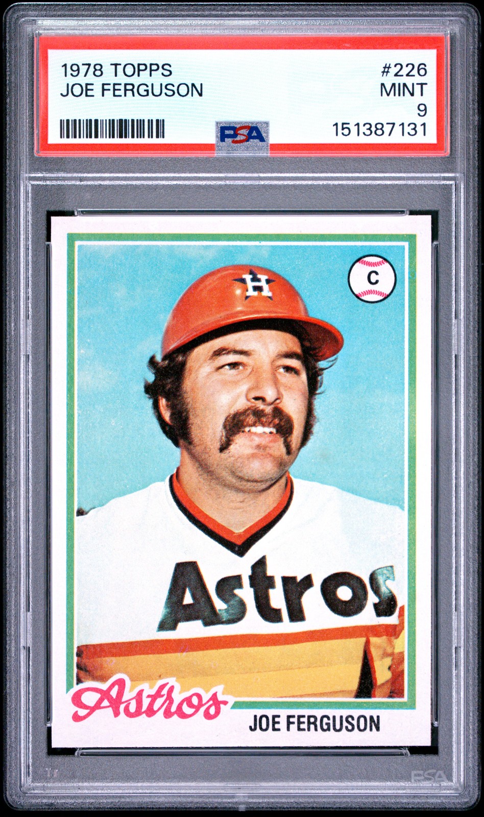 1978 TOPPS #226 JOE FERGUSON PSA 9