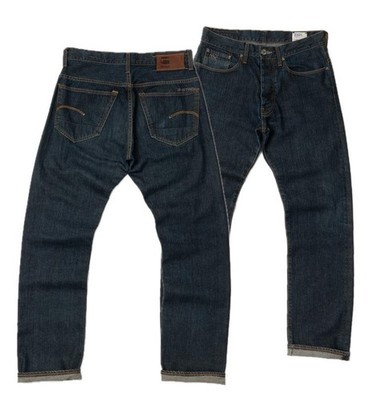 Men G-Star Raw Jeans Navy Cotton 31 / M / 44