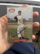 1994 Nabisco All-Star Legends Duke Snider Auto With COA 