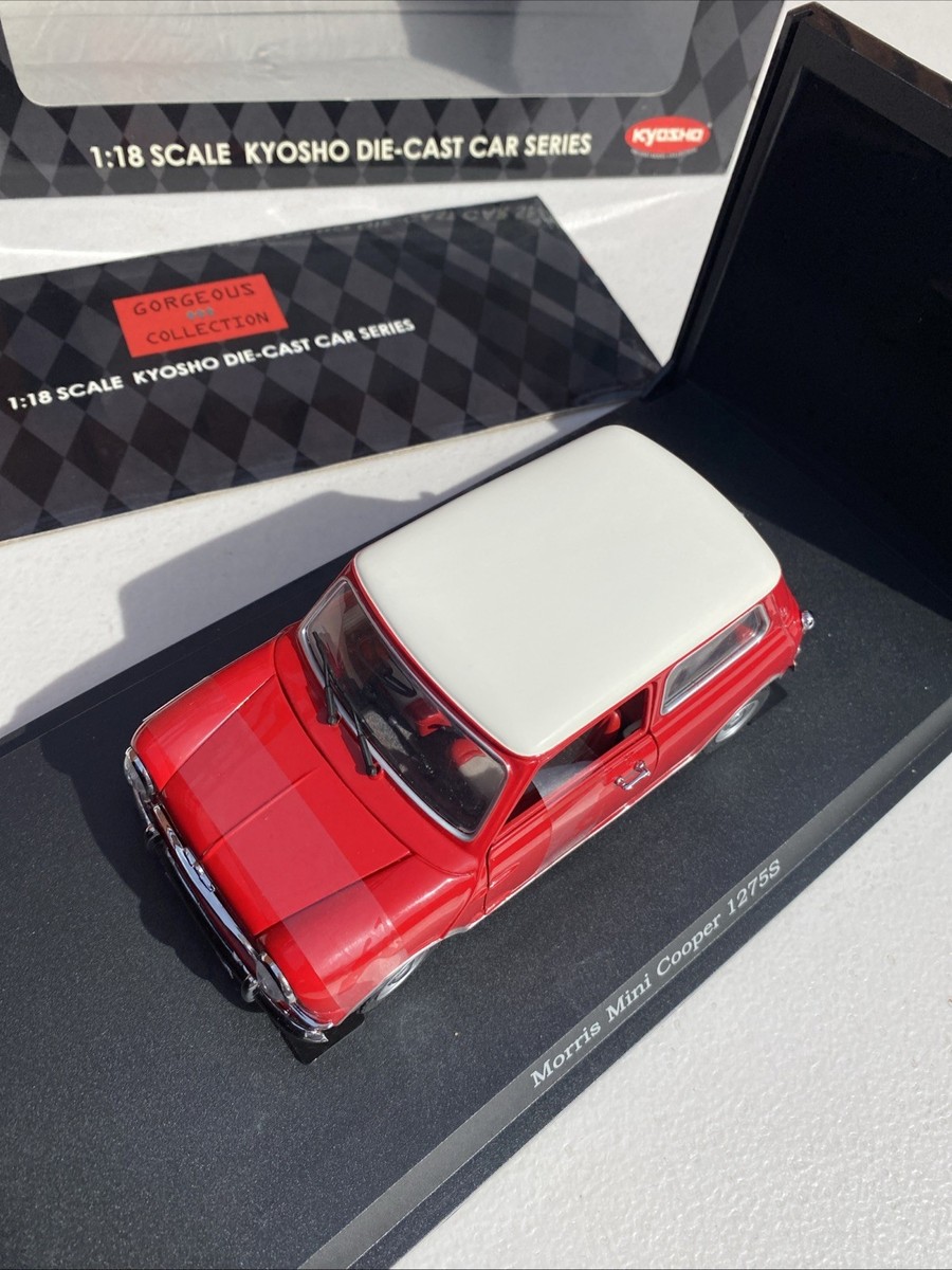 Kyosho Gorgeous Collection 1/18 Diecast 08101R Morris Mini Cooper