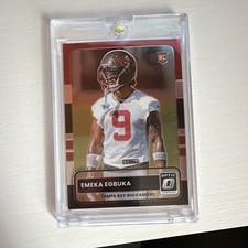 Panini 2025 Donruss Optic Emeka Egbuka Rated Rookie RC #265 Buccaneers