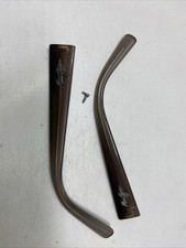 MAUI JIM PUNCHBOWL MJ219-01 CHOCOLATE BROWN TEMPLE ARM PARTS W/ SCREWS 8142