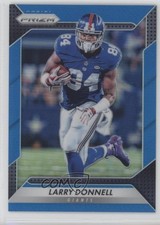 2016 Panini Prizm Light Blue Prizm 30/199 Larry Donnell #37 4k8