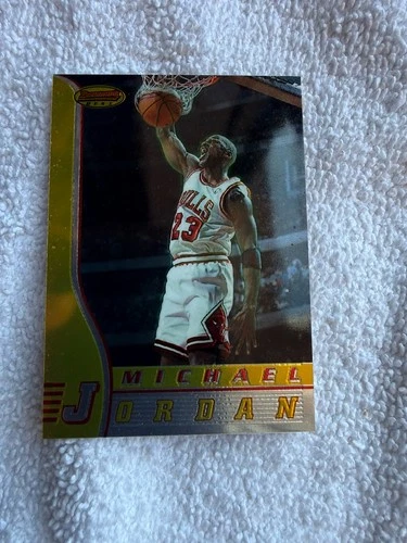 New ListingBowman's Best 1996-97 Michael Jordan #80 Chicago Bulls NBA Basketball Card
