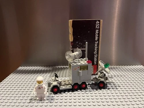 LEGO Space Set 452 Mobile Tracking Station 100% Complete w/ Manual From 1979!!