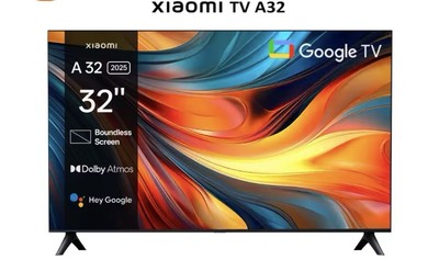 Xiaomi TV A 32 Zoll HD Smart TV Google TV Dolby Audio Metall Design