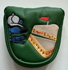 Ratty Sandwich Golf Mallet Putter Head Cover - Green - Embroidered - New