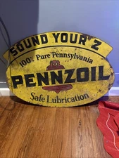 Vintage Pennzoil  sign