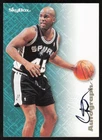 1996-97 SKYBOX AUOGRAPHICS CHUCK PERSON AUTO SAN ANTONIO SPURS #95