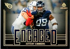 2025 Panini Luminance #13 Jeffery Simmons Engaged