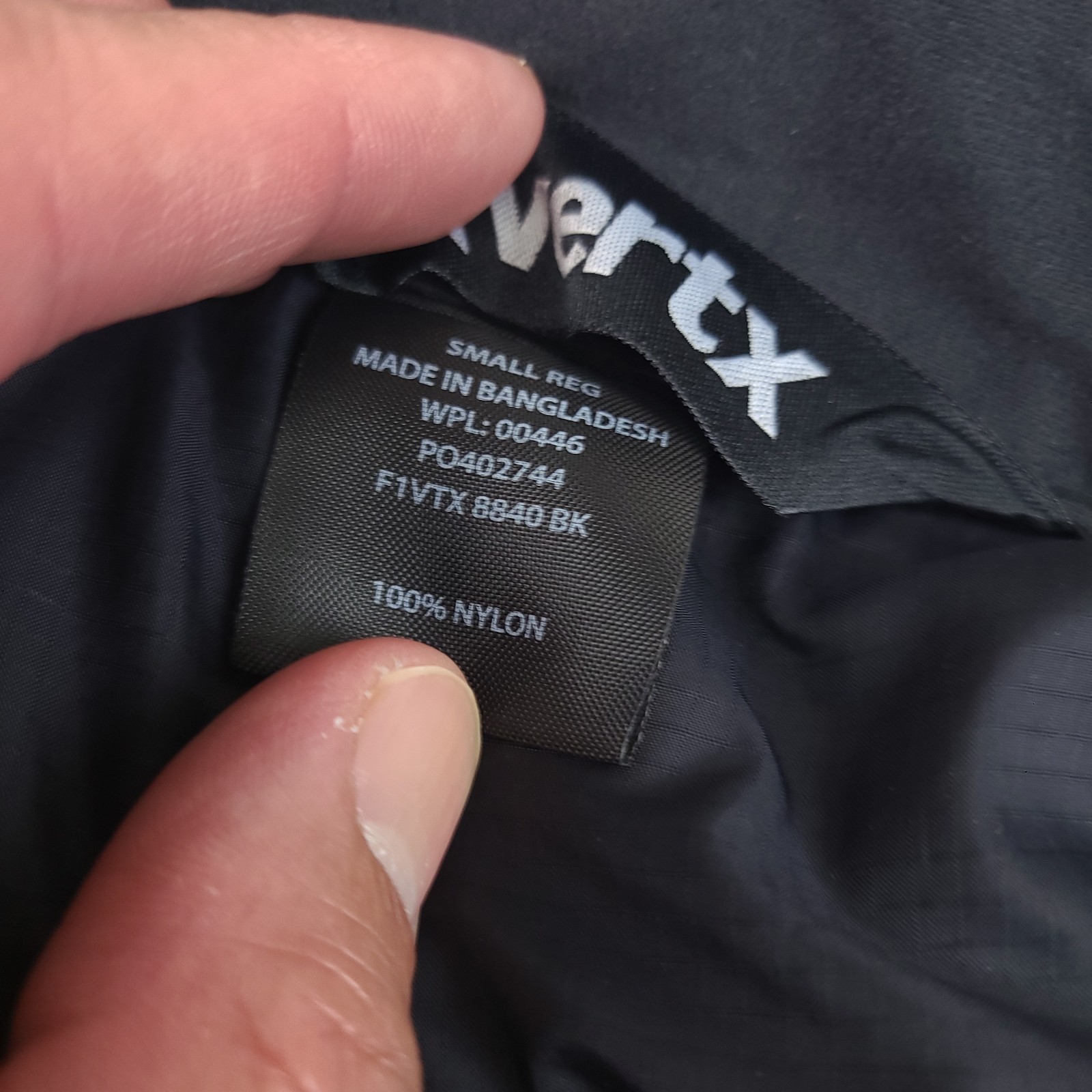 Vertx Integrity Jacket Mens Small Regular Black F… - image 5