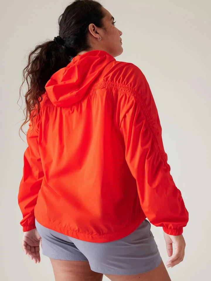Athleta Orange Expedition Jacket. Size XL. RRP £110 - Image 2 of 4
