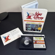 Vintage Beta Tape Disney 20,000 Leagues Under the Sea 1981 Clamshell