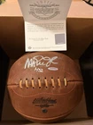Magic Johnson UDA UpperDeck Buckets LeatherHead Signed Basketball - Lakers #1/32