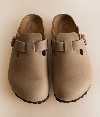 boston clogs tobacco brown birkenstock soft footbed Boston oiled leather tobacco brown arrived SO DRY! : r Birkenstock purposely does not treat surface grains and other characteristic features BIRKENSTOCK Boston BS Tobacco Brown
