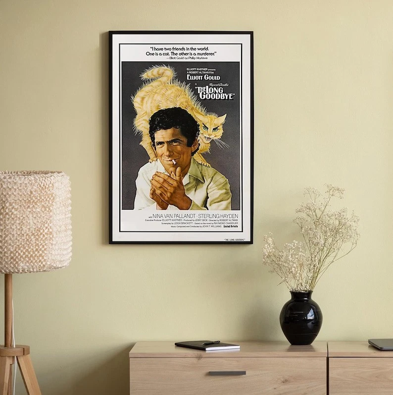 The Long Goodbye Movie Poster. High Quality Movie Poster - Wall Art - Home Decor - Image 3 of 4