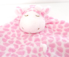 Angel Dear Pink White Giraffe Lovey Security Plush Soft Baby Toy