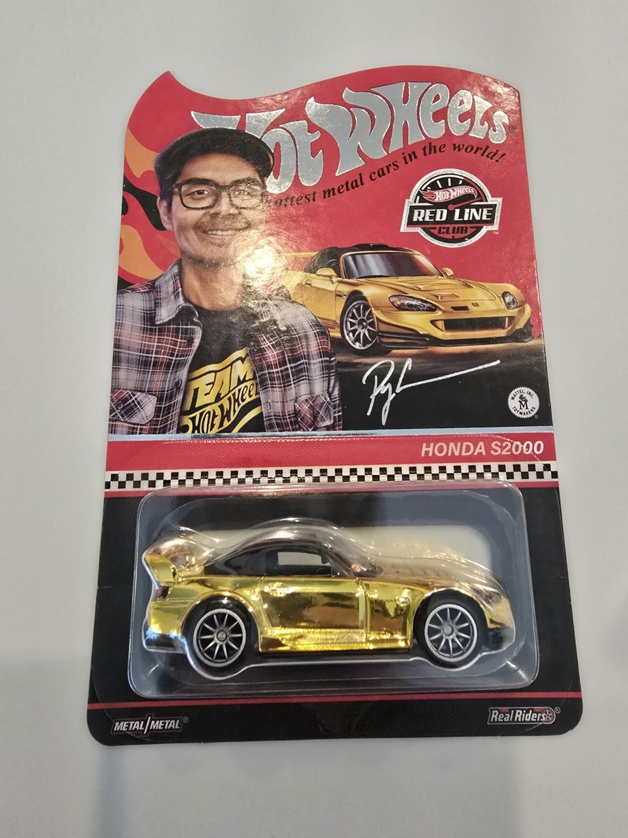 2022 Hot Wheels Red Line Club RLC Exclusive Ryu Asada's Gold