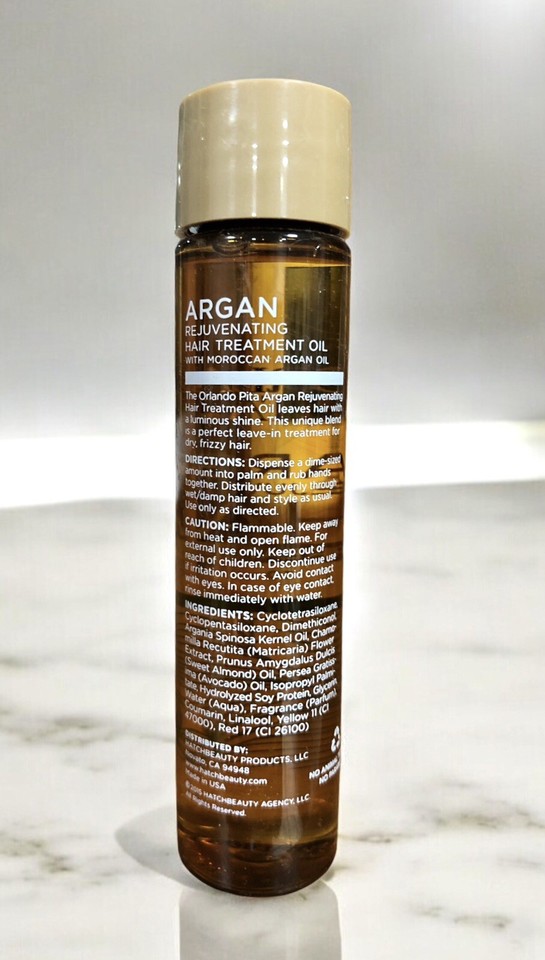 ORLANDO PITA Argan Rejuvenating Hair Treatment Oil with Moroccan Argan