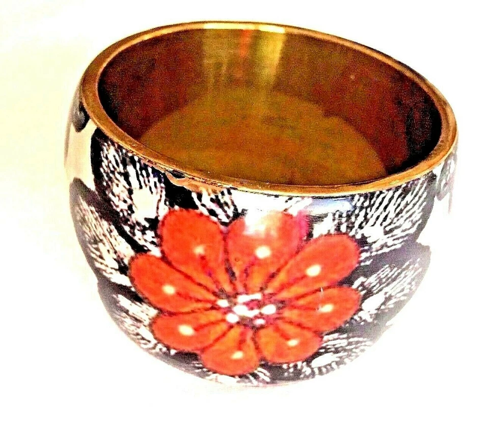 IMAN Global Chic Bold Statement 花手镯 复古 — 第 2/4 张图片