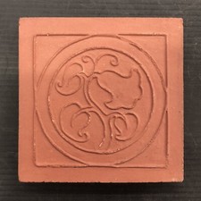 Rossman NY Vintage Unglazed Decorative Tile (2)