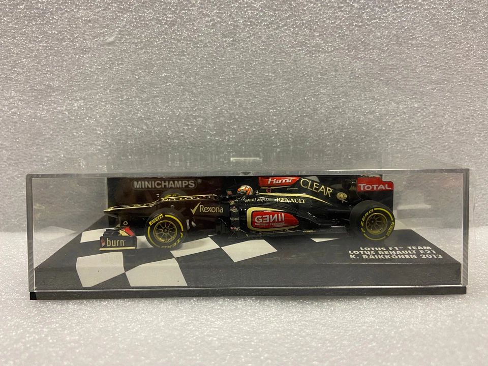 Lotus Renault E21 2013 - K. Raikkonen 1/43 Scale 410130007 Minichamps - Immagine 2 di 2