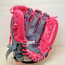 Rawlings Leather Girl  s Youth Softball Glove Pink ST10BP Storm 10 in" CLEAN