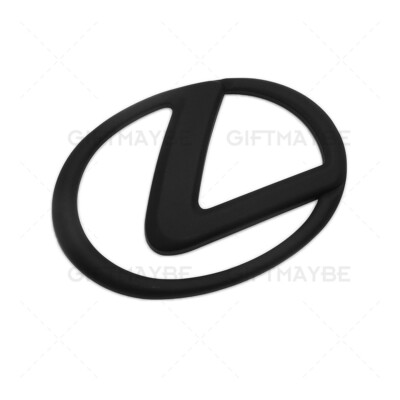 For Lexus Trunk Logo Badge Emblem Car Replace Matte Black F-Sport
