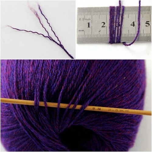 Sale New 50g Ball Super Soft Warm Wool Cashmere Shawls Hand Knit Crochet Yarn - Picture 12 of 52