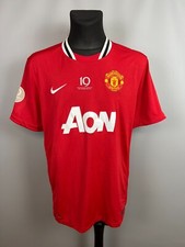 MANCHESTER UNITED 2011 2012 HOME SHIRT LIMITED COA CHAMPIONS 19 FOOTBALL SOCCER