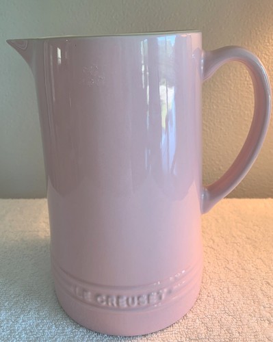 New Le Creuset 1.5L Stoneware Pitcher, Chiffon Pink