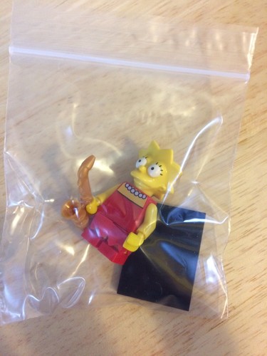 lego minifigure the simpsons series lisa simpson 71005