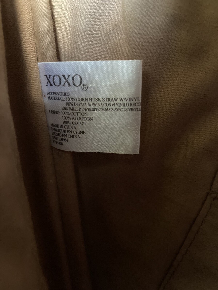 XOXO Purse Natural corn husk straw View 5