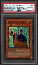 Yugioh Banisher of the Light 1st Edition MRL PSA10 GemMint Graded English!