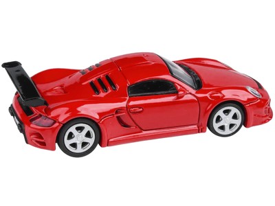 Paragon PA-55386 2012 RUF CTR3 Clubsport Guards Red 1/64 Diecast Model Car