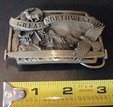 Vintage 1983 Siskiyou LE 475/2500 The Great Northwest Belt Buckle