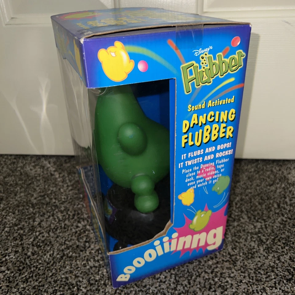 Juguete Thinkway Toys Dancing Flubber años 90 con caja Disney Foto 2 de 4