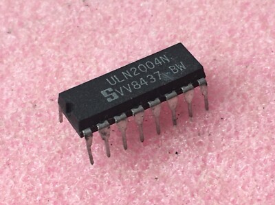 ULN2004N ULN 2004 A Darlington Transistor Array 50V 500mA, PDIP-16, Signetics