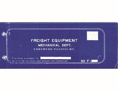 Northern Pacific Railroad 1940 Freight Equipment Diagrams & Data PDF Pages DVD - Picture 2 of 6