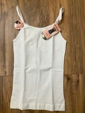 Shapermint Essentials White All Day Every Day Scoop Neck Cami  Size: M