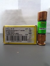 New Lot Bussmann FRN-R-5 Amp Fuses Energy Efficient Class RK5 250 Volt NIB