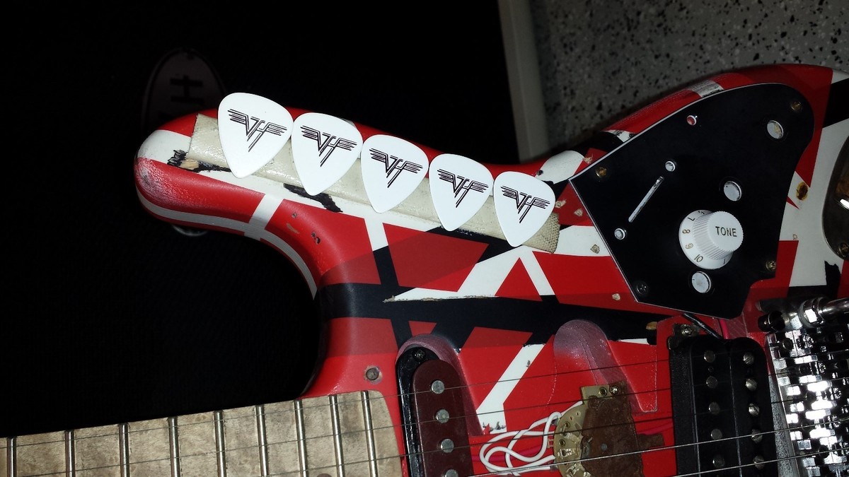 Eddie Van Halen Guitar Pick 1984 3 picks for $13.99 FREE SHIPPING