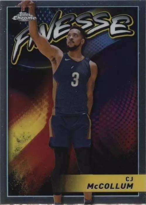 2023-24 Topps Chrome - C.J. McCollum #F-13