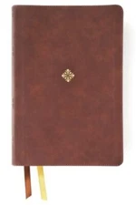 NKJV Thompson Chain-Reference Bible, Large Print, Leathersoft, Brown, Red Letter