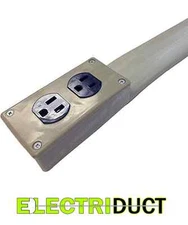 Electriduct Low-Profile Lay-Flat Electrical Power Extension Cord Covers